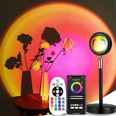 Lampu Proyektor Matahari Terbenam