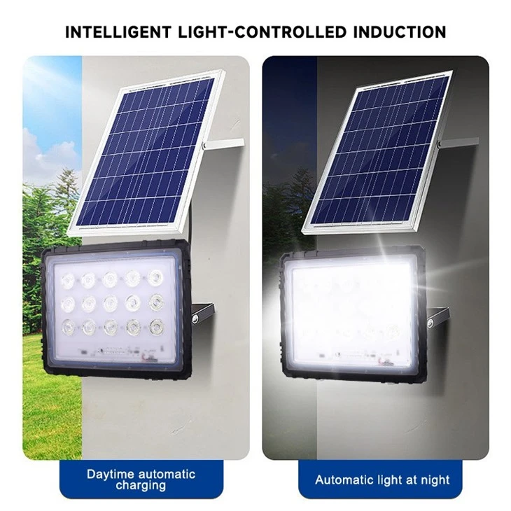 Wall-Mounted Waterproof Solar Floodlight
